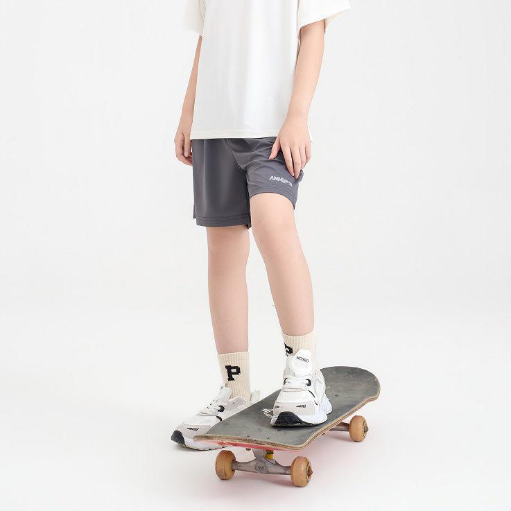 Kids Quick-Dry Sports Set: Boys Basketball & Girls Badminton Uniform with Shorts