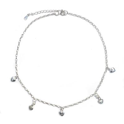 Dazzling Club Bohemian Heart Necklace (925 Silver)