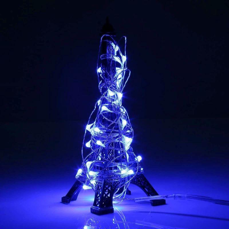 1/2 PCS Outdoor Waterproof Solar Light String 50/100/200/300 LED Waterproof 8 Modes Copper Wire Solar Fairy Light