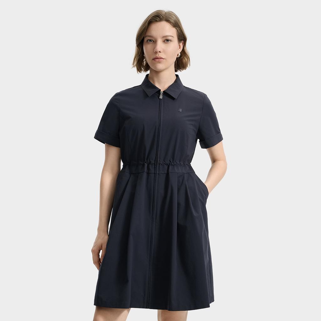 FILA WHITE Short Sleeved Dress Women's F11W533307F-NV