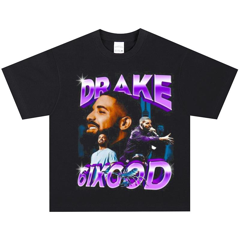 Drakerap T-Shirt, Soft Fabric Casual Daily Wear S
