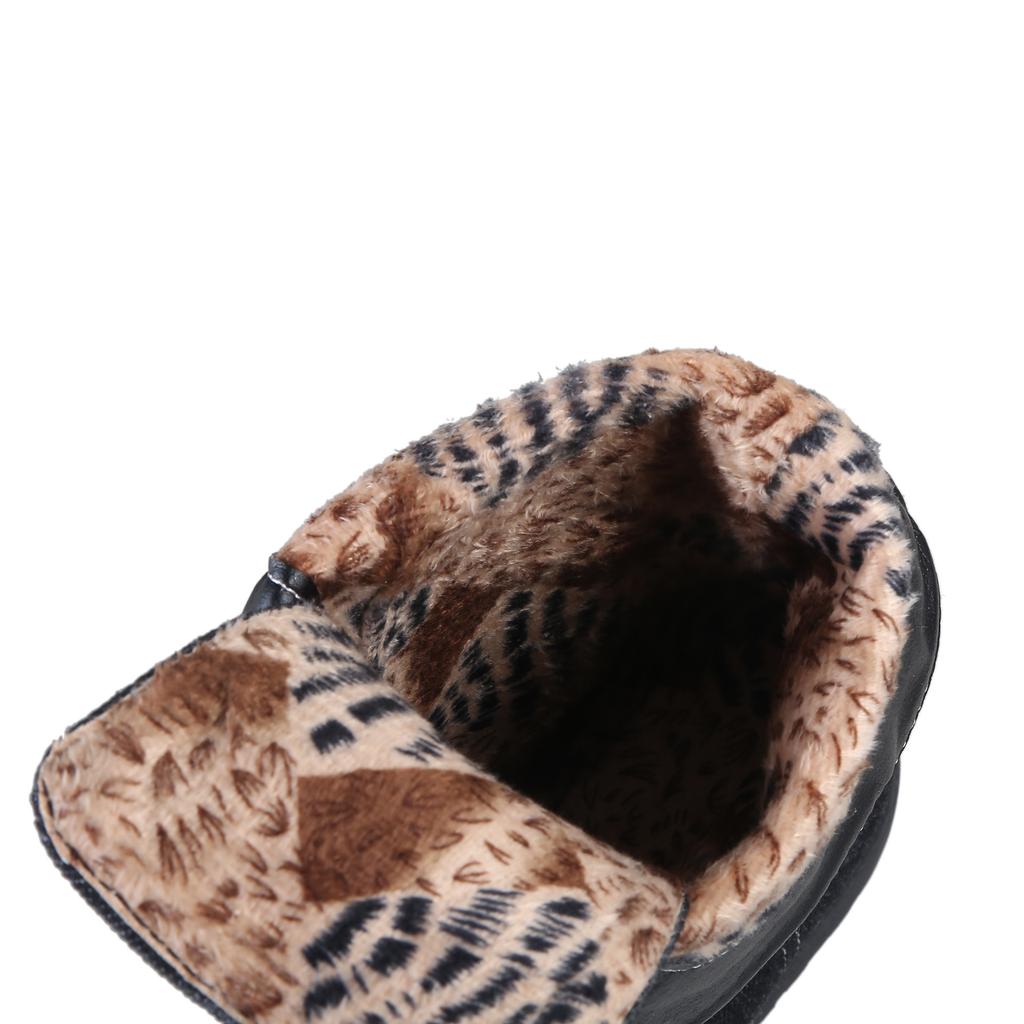 Denim Martin boots  large size medium boots,  front lace-up low-heeled autumn and winter models