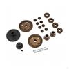 1:18 Scale Gear Accessory Package | Metal Construction, RC Car Gears with Screw, for Drivetrain