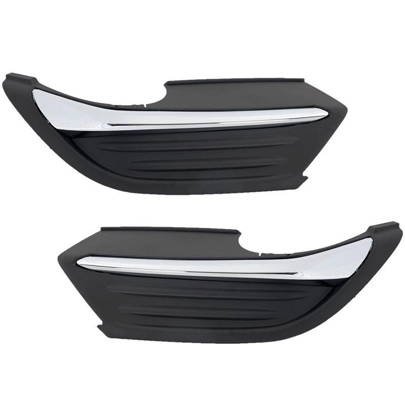 Rear Bumper Grille Cover Trim Fog Lamp 71515TVAA00 71510TVAA00 For Honda Accord 2018- Accessories