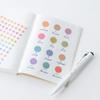 Hobonichi Techo TSUKI No Round Stickers Planner Accessories IRO/See-through (15mm)