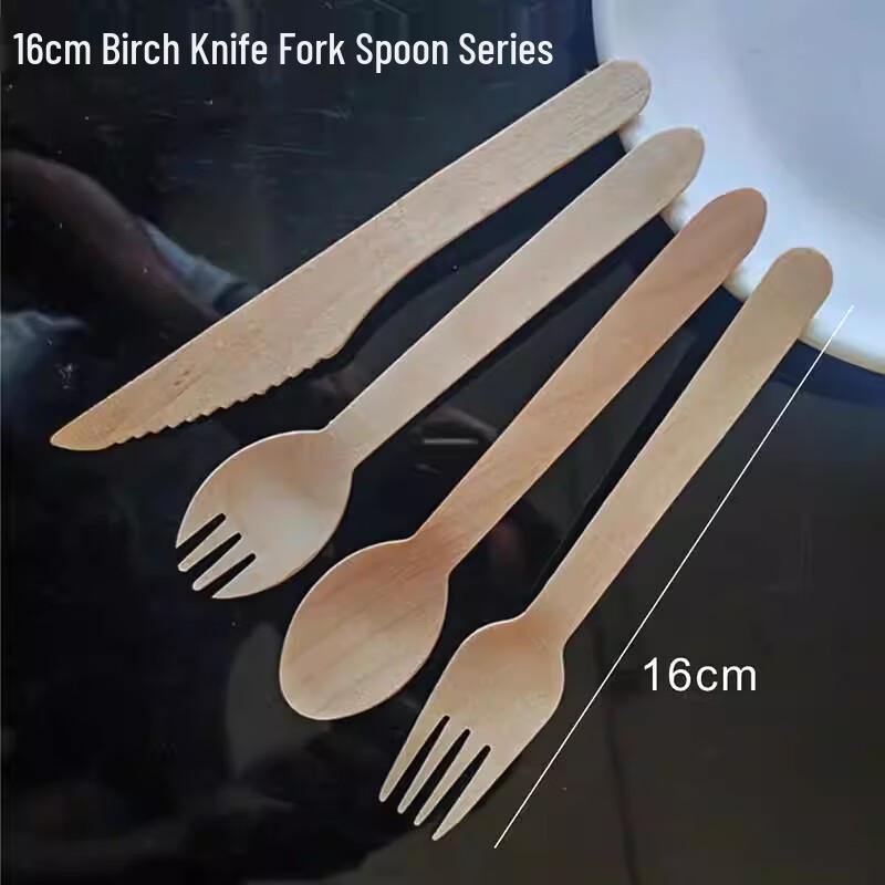 Disposable Birchwood Spoons