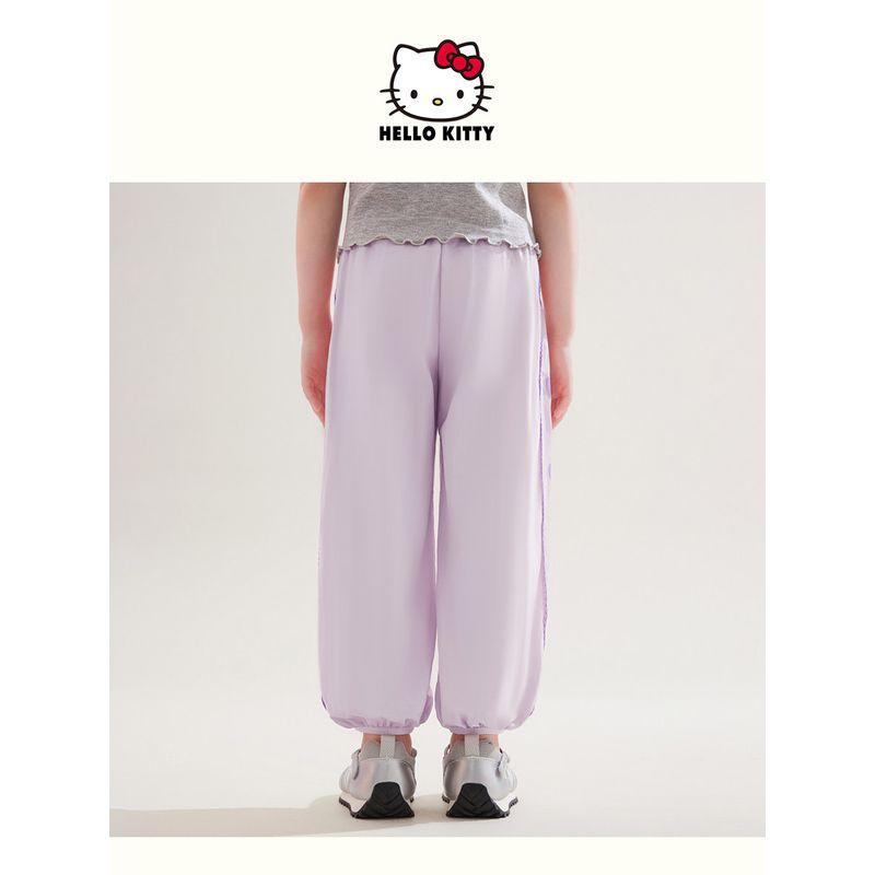 Girls' Summer Casual Sweatpants 2025 New Summer Anti-Mosquito Quick-Drying Sports Running Pants