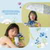 Sun Umbrella Sanrio Characters X Shading Watercolor Flower Mini Sax Rate UV Cut Rate Heat Shielding For Both Sunny and Rainy Folding Umbrella for