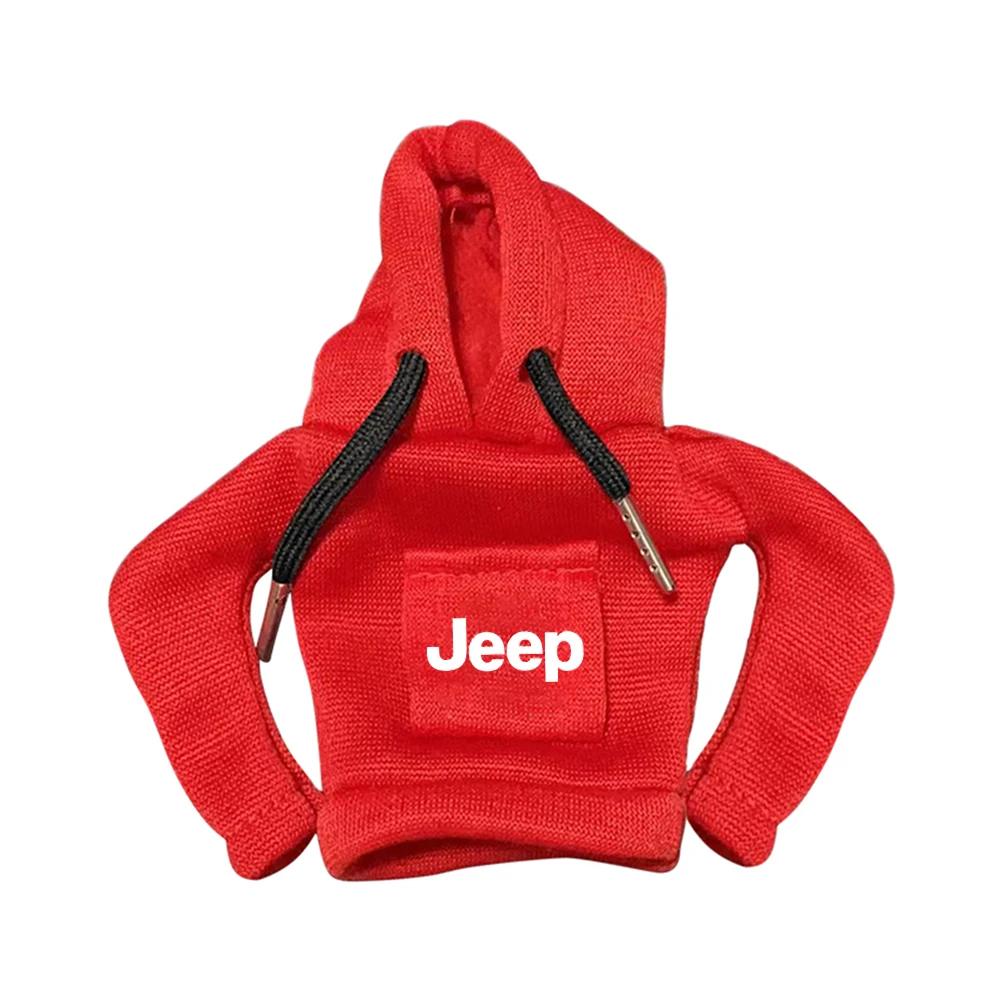 

For Jeep 1pc Car Gear Shift Lever Hoodie Knob Sweatshirt Shift Cover Auto Accessories For JEEP Renegade Patriot Weangler Cher