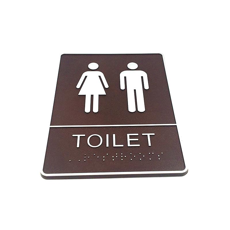 Men&Women Bathroom Acrylic Mark Label Removable Back Self-Adhesive Toilet WC Sign Wall Sticker DIY Decor