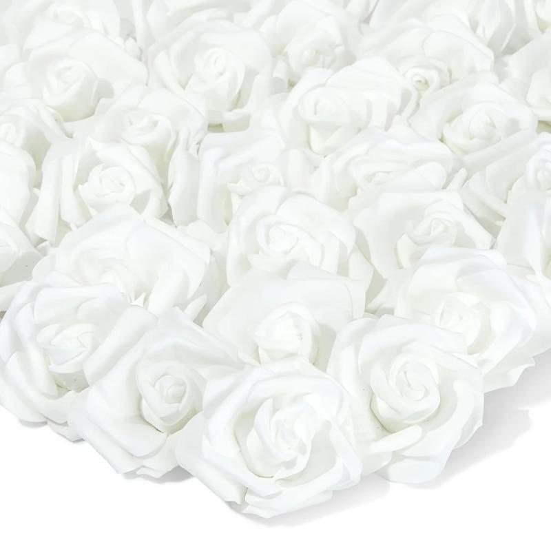 10/20Pcs Artificial Bulk Rose Flower PE Fake Flower for Home Room Dceor Party Halloween Mother's Day Christmas Wedding Decoratio