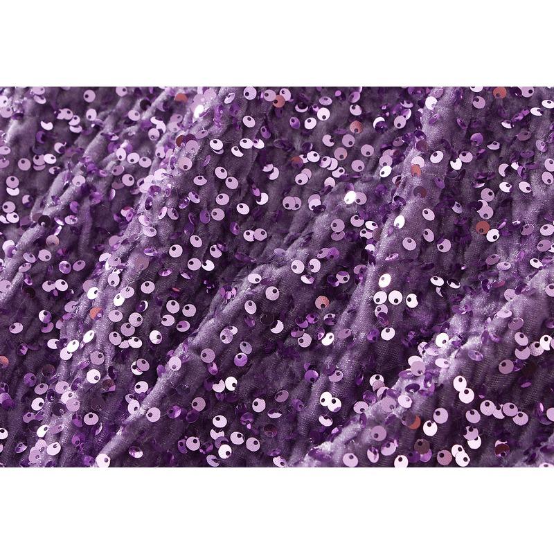 Velvet Sequins Halter Skirt Women's Package Hip Skirt Vintage Straight Mid-Length Skirt Spring and Autumn Winter Skirt