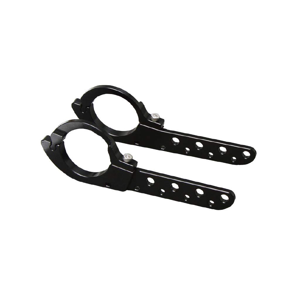 

[REC Mount] Repair Parts (Replacement Parts) Double Mount/R+Narrow 1 4-Hole 31.8mm Arms (Pair) [Arm-4-hole-318] (Black) (20mm Longer than 3-Hole Arms)