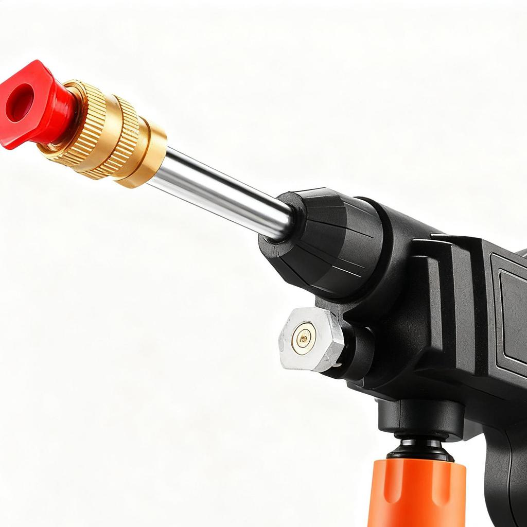 Portable Pressure Washer Cordless Vehicle Power Cleaner Rechargeable Handheld Pressure Washer With 16.4 Ft Hose For Car Home