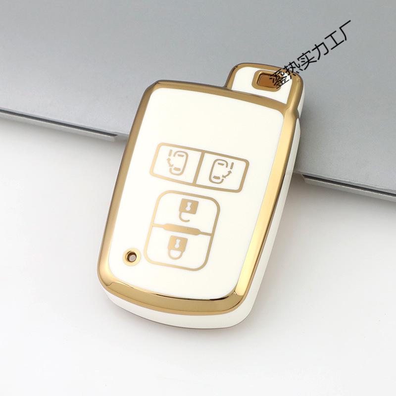 TPU Key Case Cover for Toyota: Avalon, Camry, Corolla, Highlander, RAV4