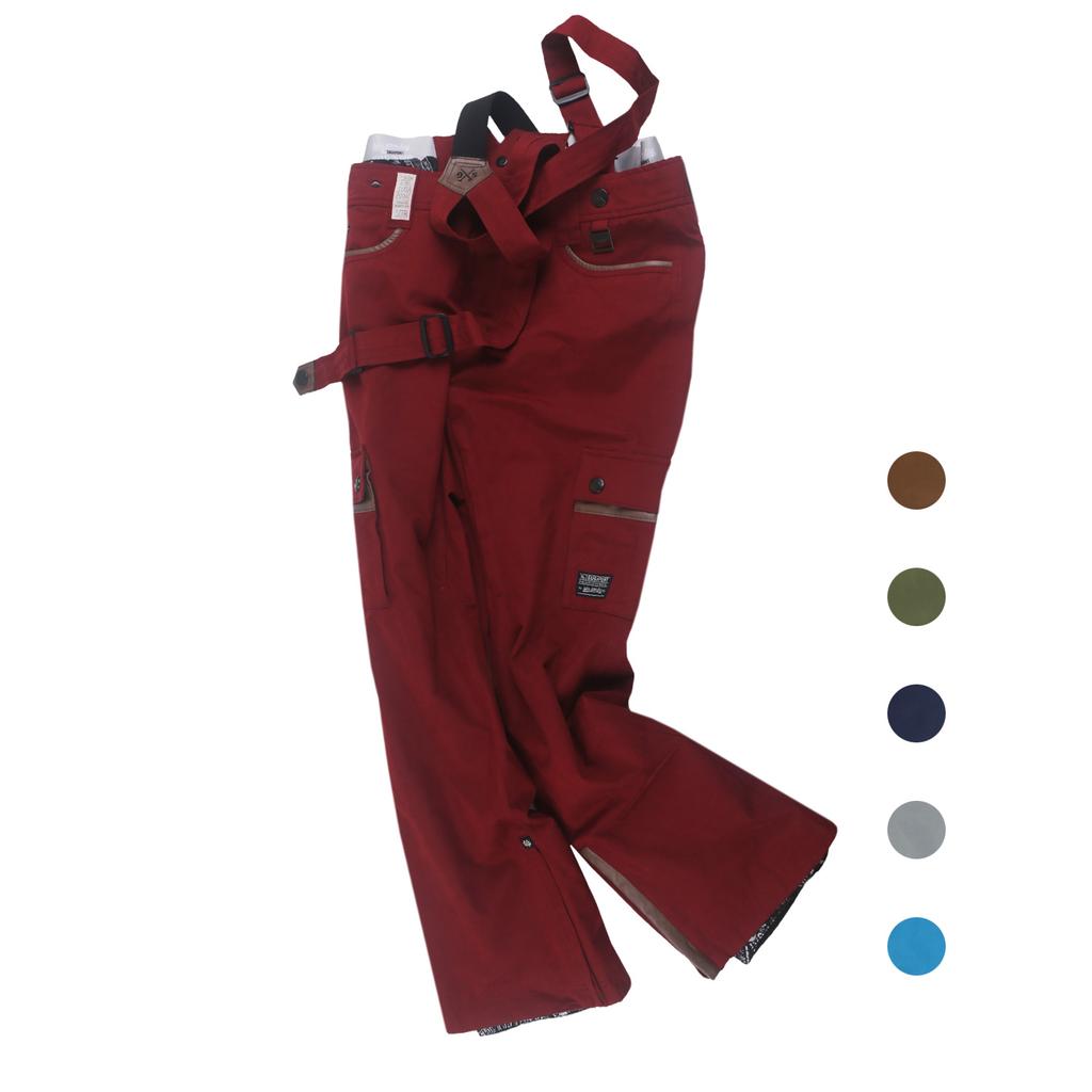 SUGAPOINT Men'S Detachable Snowboard & Ski Suspender Pants. Slim Fit. Ranger P