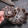 Lotus Shape Lotus Censer Multi-Hole Incense Tray Incense Stick Holder  Temples Home Office