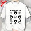 Casual Style Summer Shortsleev GamerS Ideal Day Graphic TShirt Relaxed Stylish Otaku Simple Printed Tops Ropa Hombre Unisex Tee