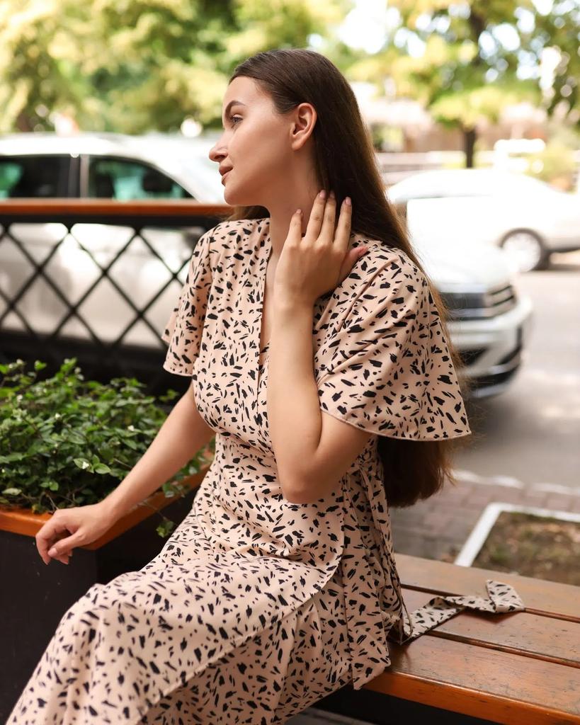 Elegant Dress (Women’s) – Comfortable Fit & High-Quality Fabric, Summer, 8405-077 HC