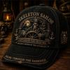 New Halloween themed baseball cap D digital printing ghost skull men's sunscreen hat