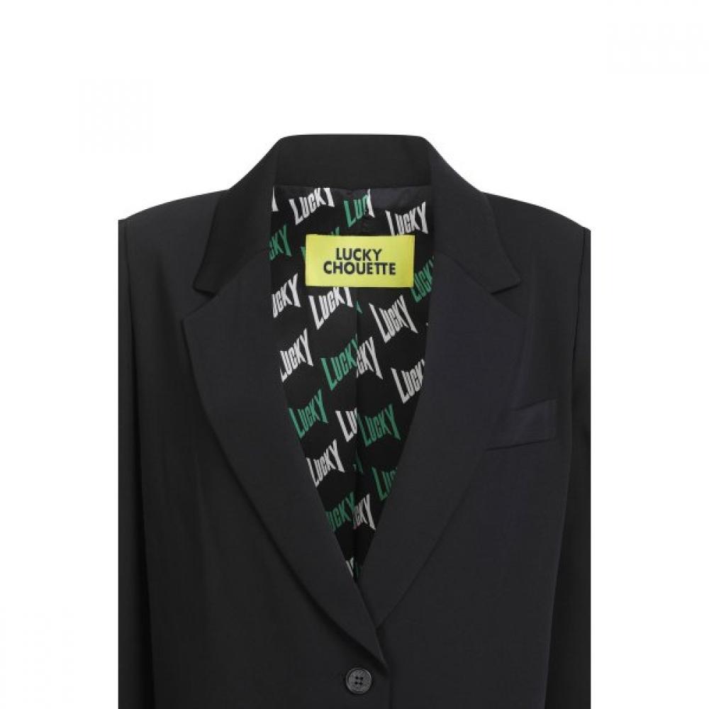 Lucky Chouette Basic Single Jacket Polyester Sleeve Lining X Lqjam24320