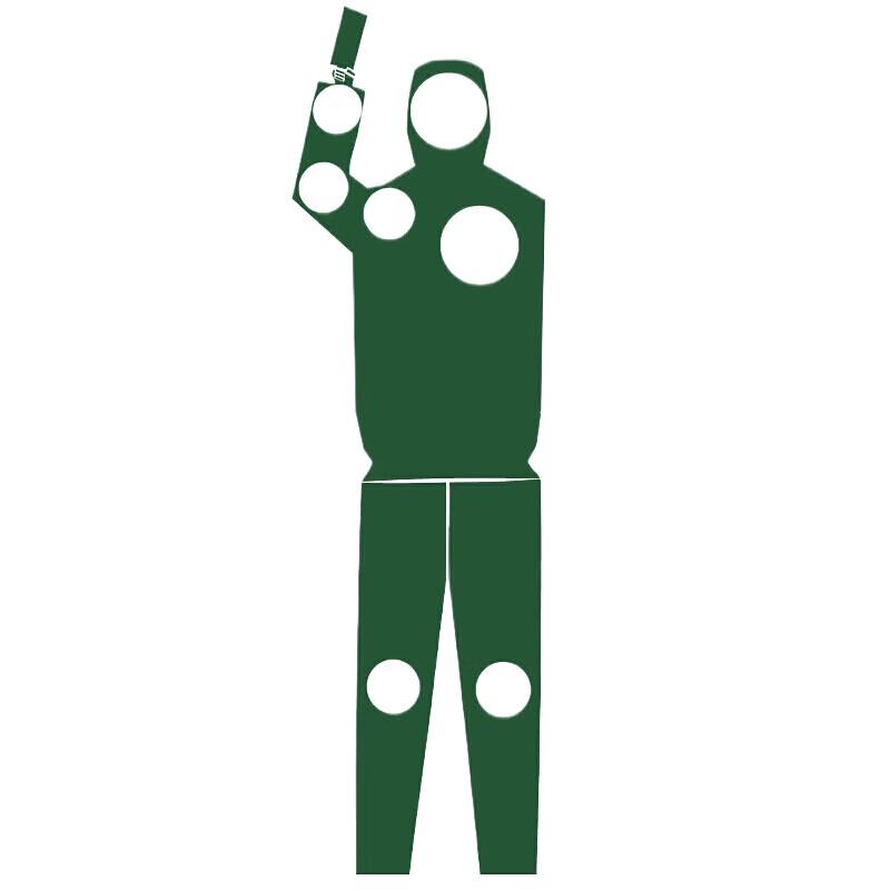 Xintaihang Human Silhouette Target Paper