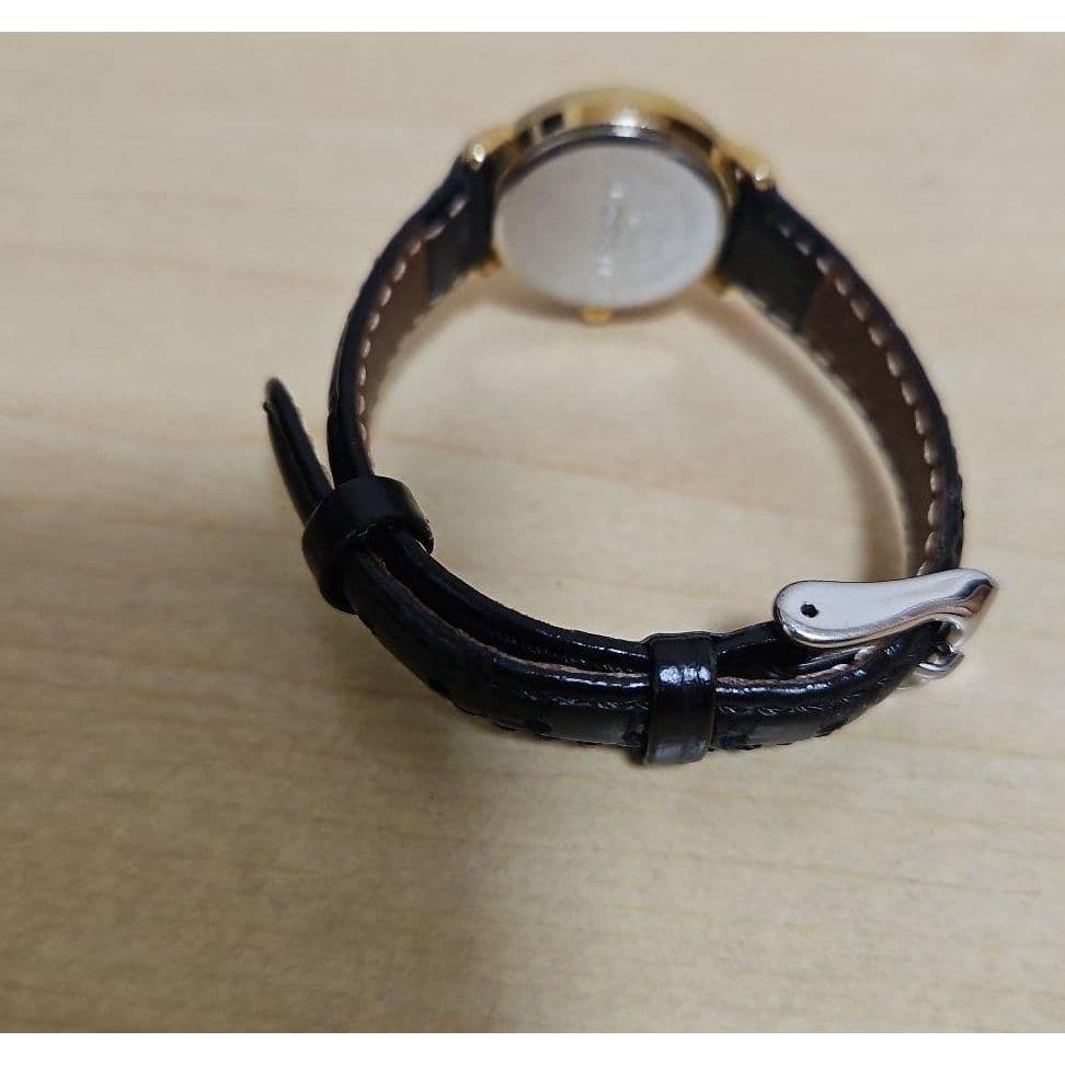 Used TISSOT watch gold leather