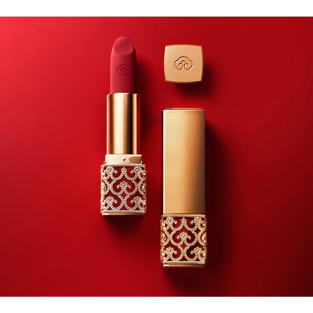 The Who Die Geschichte von Who Gongjinhyangmi Velvet Lip Rouge 3,5 g, Nr. 45 Royal Red, 1 Stück