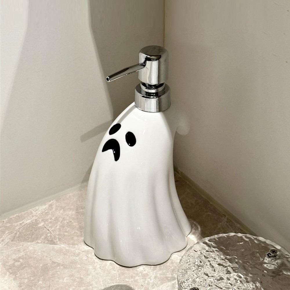 Empty Ghost Dispensing Bottle 380ML Shampoo Cosmetic Split Bottle  Bathroom Supplies