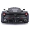 Bburago 1/18 Scale Signature Series Ferrari LaFerrari Black / Diecast Model Car, Finished Product, 18-16901 BK