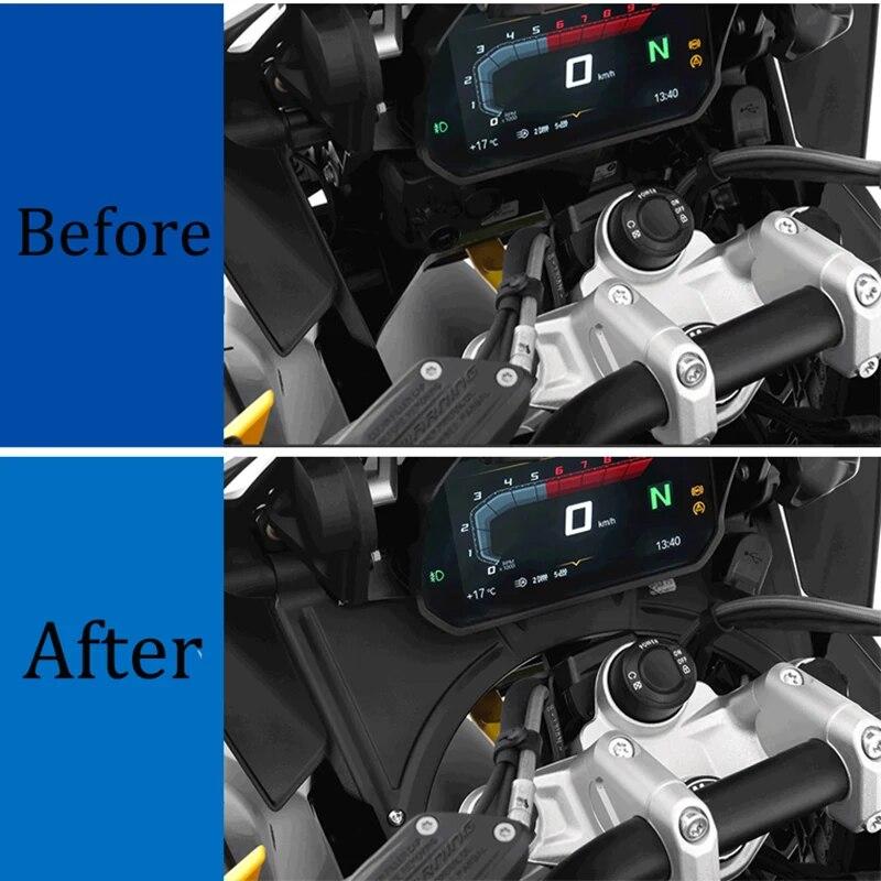 Motorrad Cockpit Verkleidung Für BMW R1200 R1250 GS Adventure R1250GS ADV 2018-2022 2023 R1200GS LC Gabelabdeckung Aufwärtswindabweiser