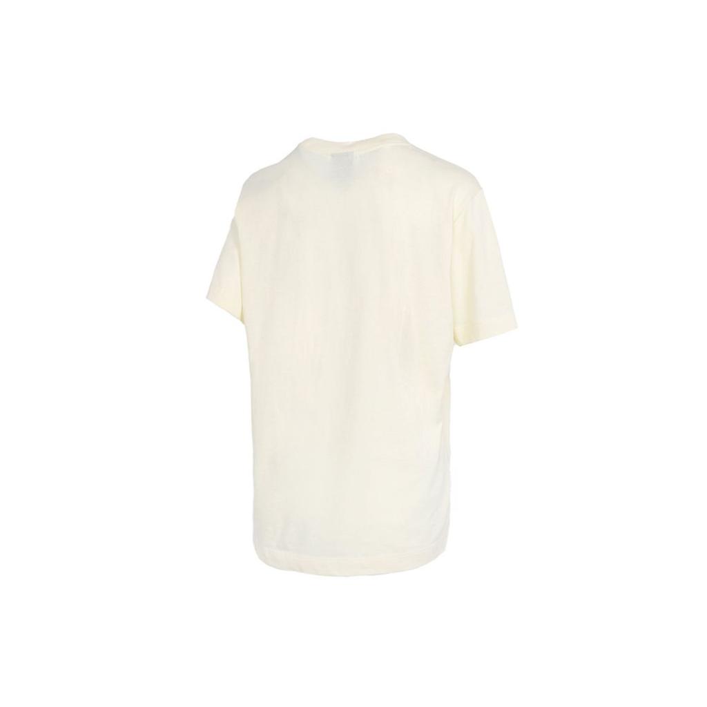 Nike Air Logo Casual Sports Short-Sleeve T-Shirt Women Tops Light-Yellow CZ8615-113