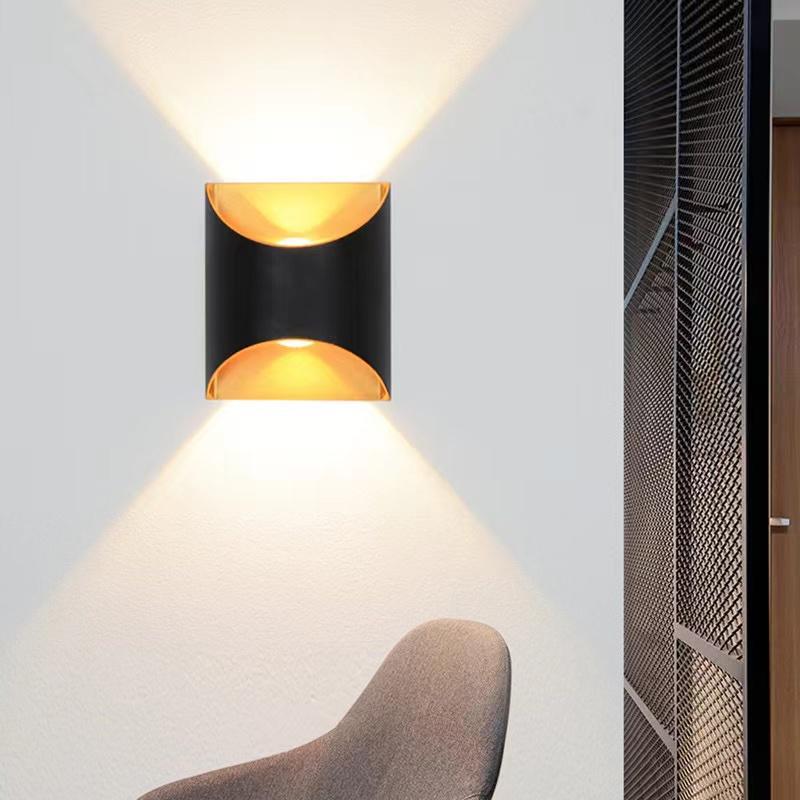 Outdoor LED Wall sconces, waterproof balcony, villa, courtyard, bedside Wall lamp, living room, simple and modern Wall light