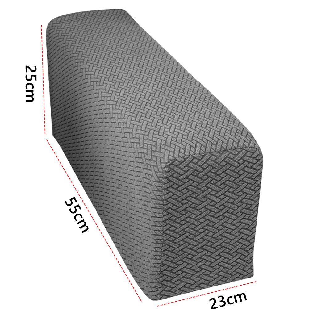 Sofa Arm Covers Elastic Armrest Covers for Chairs and Sofa Washable Armchair Slipcovers Checkered Pattern Armrests Chair Covers