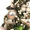 Desktop Christmas Tree with Base, Mini Artificial Decoration, Craft Miniature