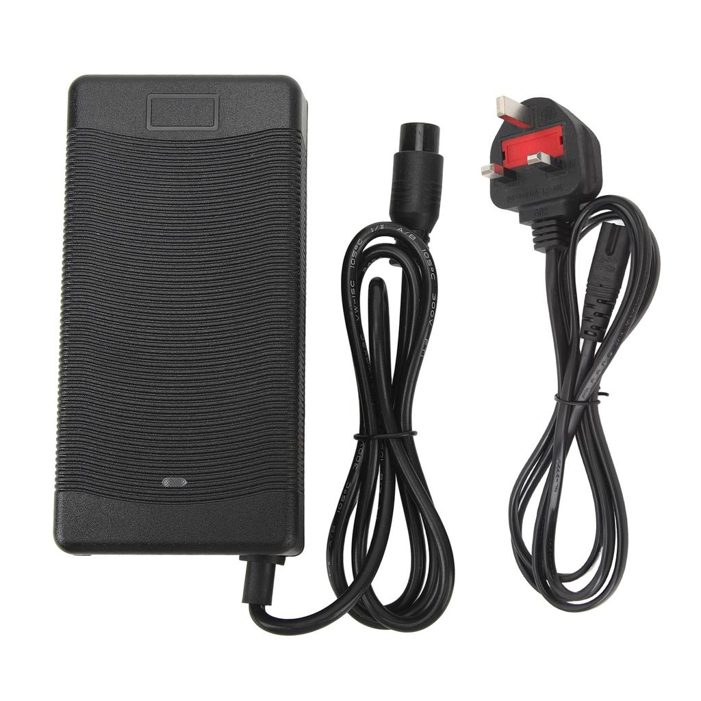 Battery Charger  48V 2A Safe Protection with 3 Prong Plug for KUGOO M4 PROM4 Electric Scooter