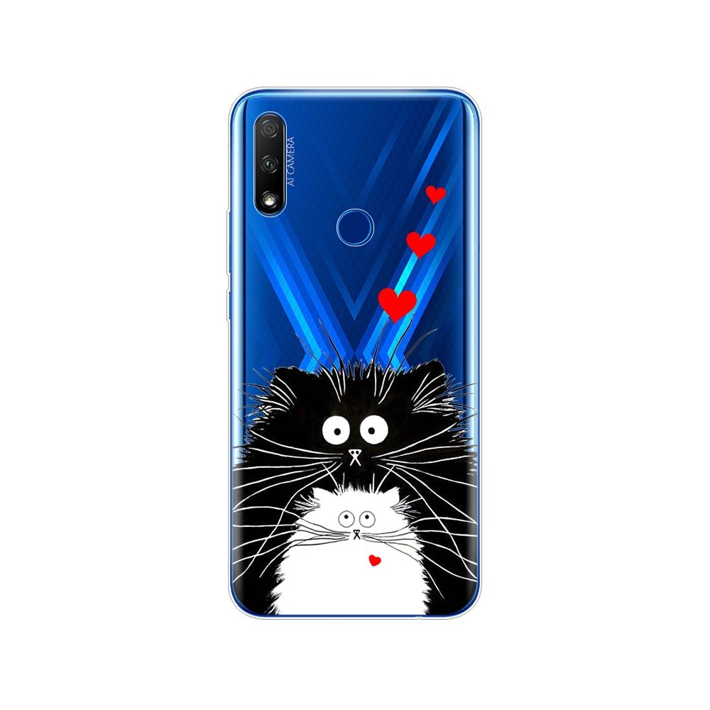 For Honor 9X Global Case Honor 9X Premium Case Silicon TPU Soft Back Cover Phone Case For Huawei Honor 9X Premium STK-LX1 Bumper