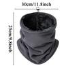 Adjustable Warm Scarf Polar Fleece Windproof Neck Cover  Men Bandana Fleece Neck Warmer Gaiter Ski Tube Scarf Half Face Cover