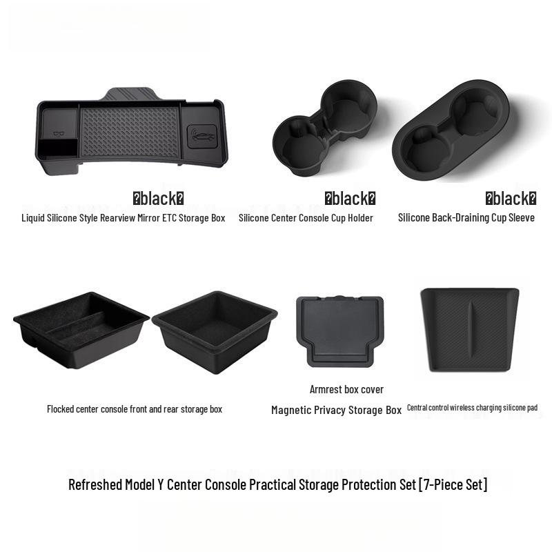 Applicable Armrest Organizer Tray for Tesla Model Y/YL Center Console
