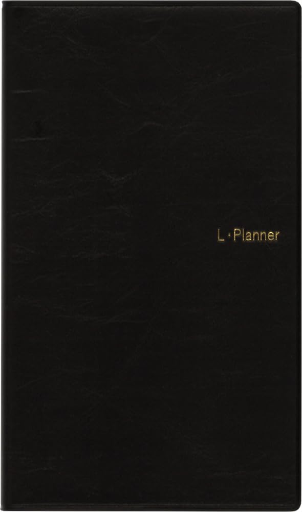 

Hakubunkan 2026 Weekly L Planner Black 191 October No. (Starts 2025) чёрный