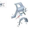 Rear Door Wheel Arch for Mercedes-Benz GLB W247 (2477309400/2477309600)