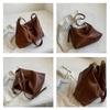 Neue Damen Retro Mode Tasche mit großer Kapazität, Crossbody Schultertasche