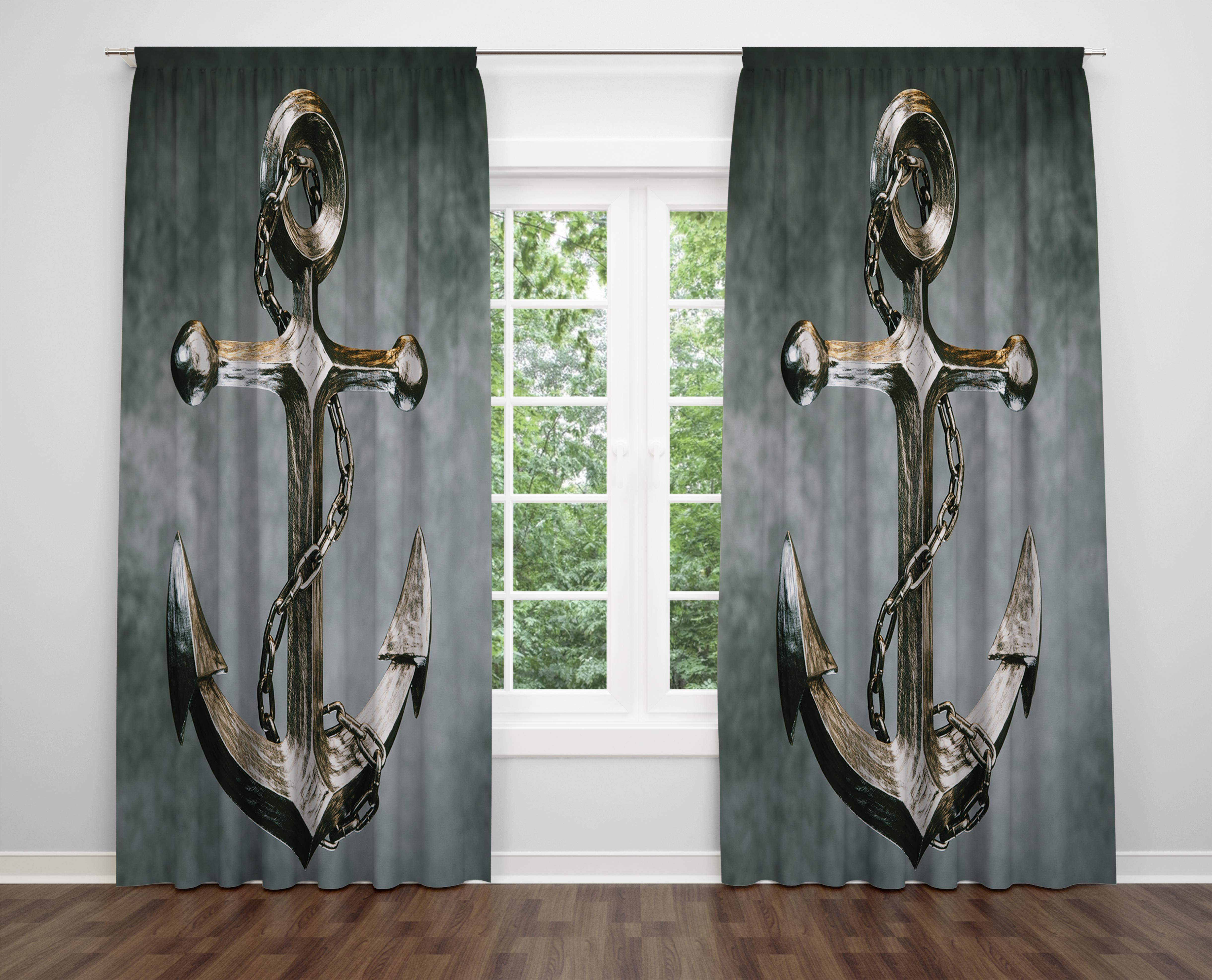 

Декоративний дизайн, високоякісна бавовняна тканина, ви можете вибрати одну або подвійну фіранку з крила 1 piece різнокольоровий