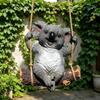 Decorative Hanging Figure Made of Resin with A Garden Animal Motif, Collector's Item for