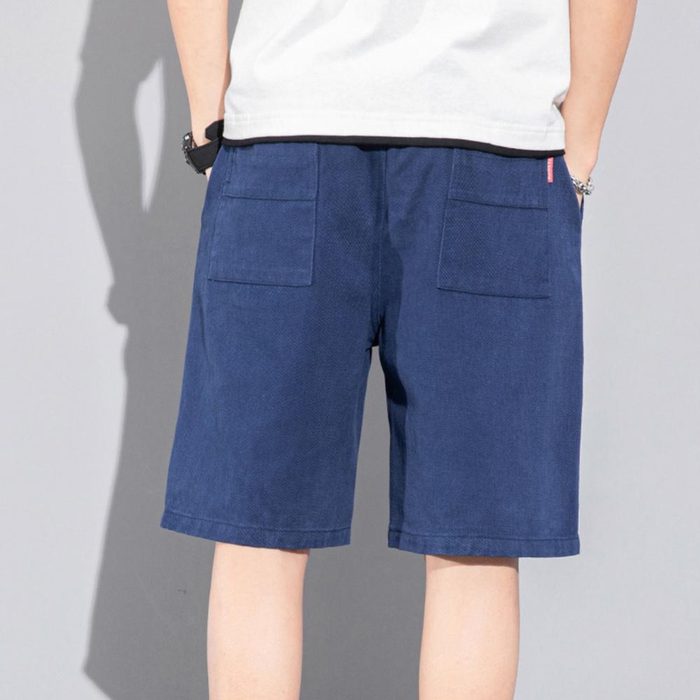 Herren Laufsport Shorts Casual Sommer Taille Elastizität Einfarbig Shorts Männer Plus Size Bottoms Kleidung