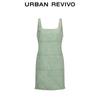 UR 2026 Women's Pastel Ruffle Mini Dress