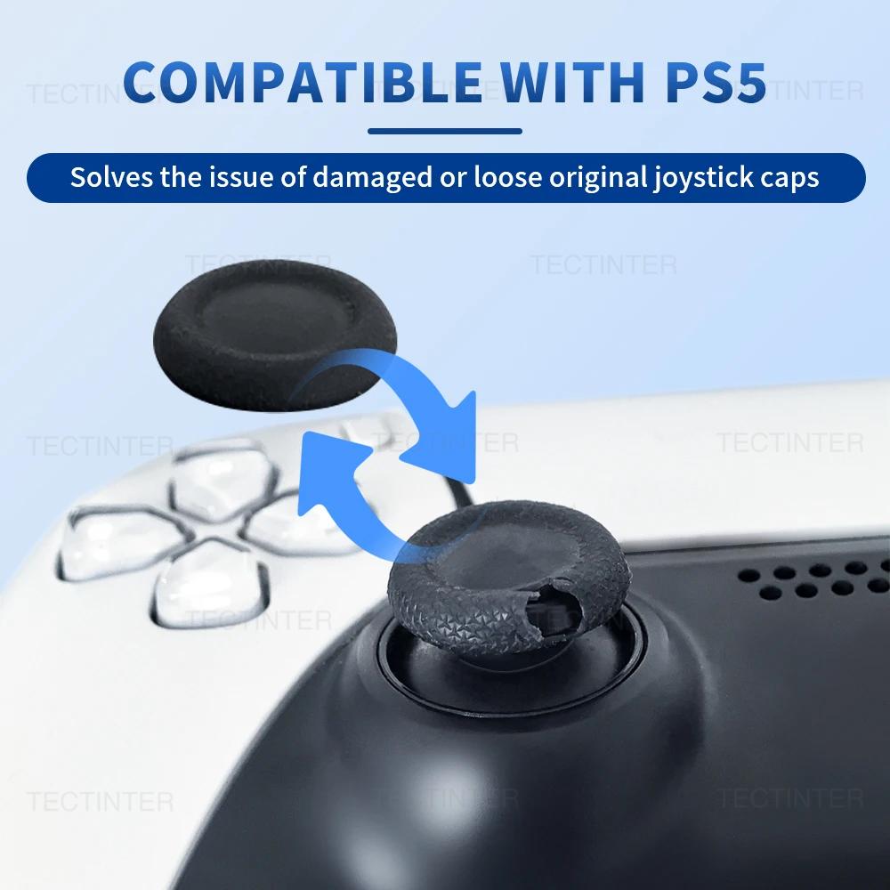 2/6/10PCS Joystick Replacement Caps for PS5/4 Controller Thumbstick Grip Cover Caps Repair Parts For Playstation 5 Accessories