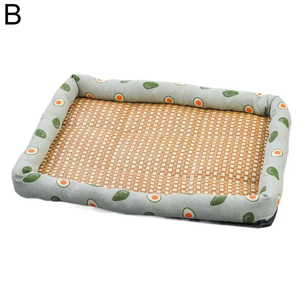 

1pc Dog Ice Cushion Summer Small And Medium Pads Pet Bed Comfortable Sofa Cooling Wear Wear-resistant Pads Pet Supp T6z5