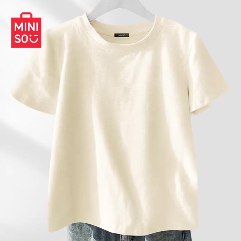 MINISO Women s Antibacterial Round Neck T-Shirt M
