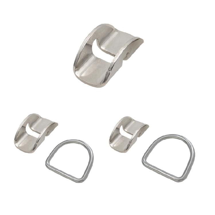 Scubas Diving Tanks Cylinder D Rings Holder Back Fly Side Positioning Buckles Base For Hose Clamps Easy To Install